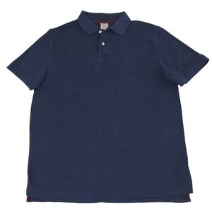 Brooks Brothers Performance Polo Shirt Men's XL Navy Blue Original Fit